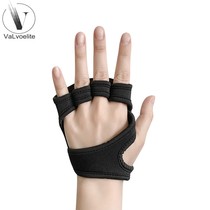 VALVOELITE fitness gloves womens equipment training sports protective gear half finger palm silicone non-slip padded gloves