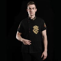 Longteng Short -sleeed Black (дышащая сеть)