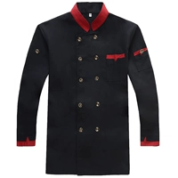 Треугольный карманные черные длинные рукава