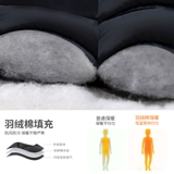 Зимний жилет с пухом для работы, утепленный пуховик, делается под заказ, с печатью вашего логотипа