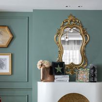 European vanity mirror classical bathroom mirror light luxury art hanging mirror decoration mirror fireplace mirror fireplace mirror porch custom wall decoration