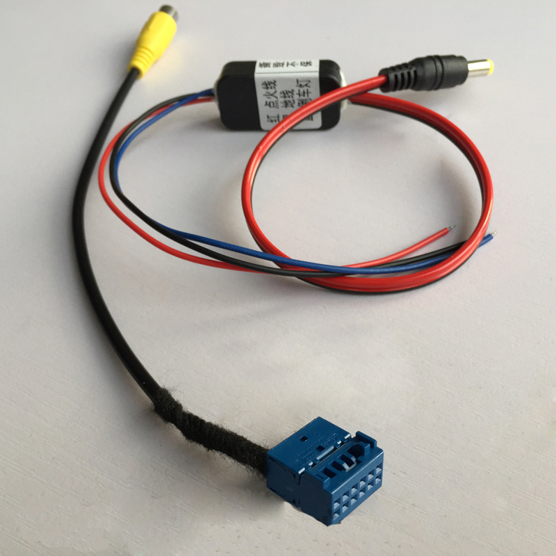 Foss new speed Teng Desai Siwei Passat original 6 5-inch MIB rear view dedicated conversion reversing line delay device