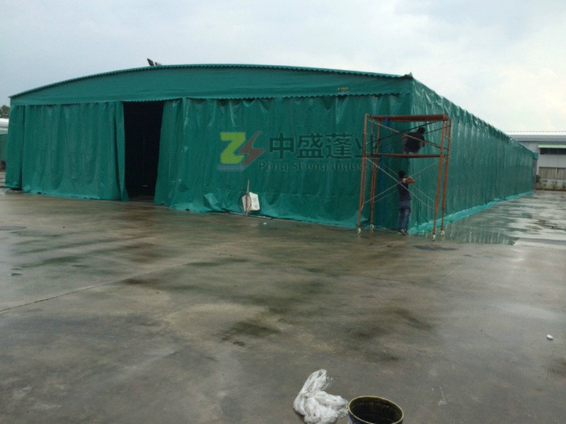 Tùy chỉnh ngoài trời kho đẩy kéo tán mái hiên di động lều carport có thể thu vào mái hiên thực phẩm - Lều / mái hiên / phụ kiện lều
