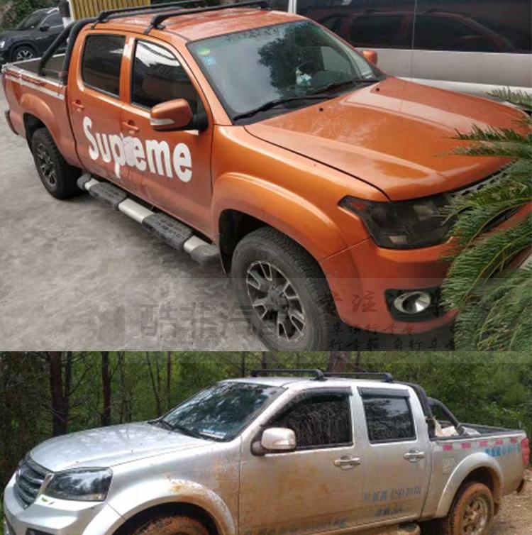 JMC Collection hổ miền 7 56 Hoàng Biển N3 Wingle đón Universal Car Thanh mang trên nóc xà đèn sân khấu kệ để đồ trên nóc xe