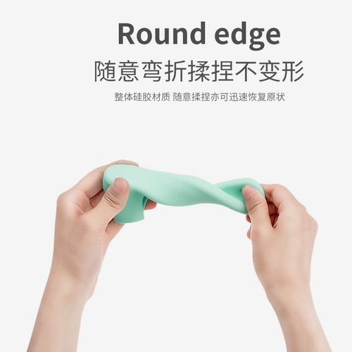 Анти -статические силиконовые дверные ручки перчатки против стекла зимней входной дверь