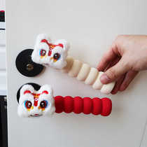 Creative door handle protective cover unit door handle anti-bump bedroom door lock pad winter anti-static door handle gloves