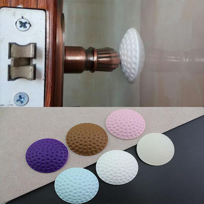 Silicone anti-crash cushion door handle anti-crash door rear bumper sticker muffled cushion door latch door suction door 5 cm single