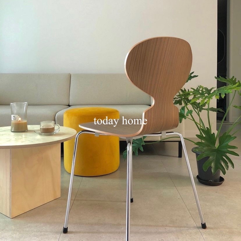 today home ant chair ins Korean blogger leisure dining chair 7-character chair designer simple office chair
