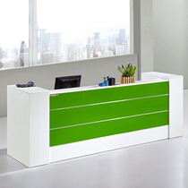 Beijing new company front desk consultation desk welcome desk bar reception table simple modern counter cash register