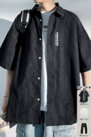 Комплект, рубашка, футболка, штаны, 3 предмета, короткий рукав