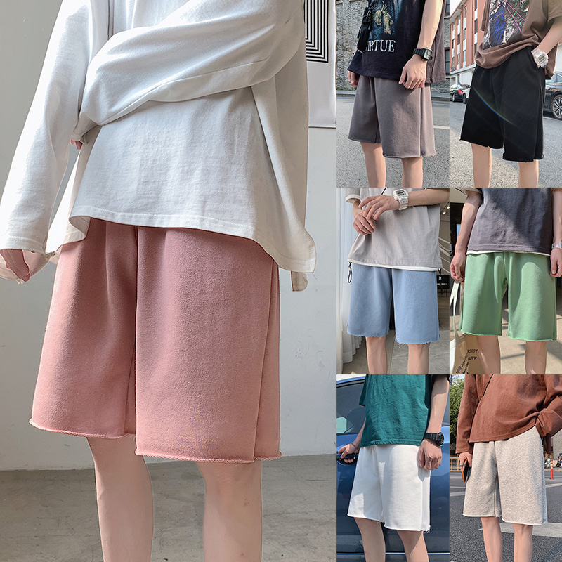 Pink Sports Shorts Male Design Sensation Small Crowdcards Ins In-home Sleeping Pants 40% Pants Weighs Men 5 50% Pants