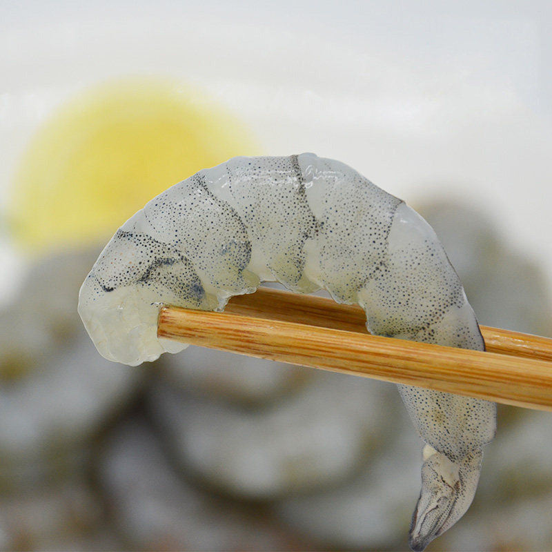Shanxinji fresh prawn kernels to line and shell South American green shrimp Frozen shrimp aquatic premium 5 parts
