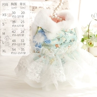 Зеленое зимнее ханьфу