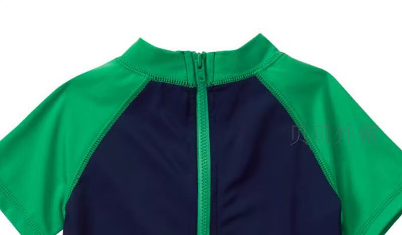 Áo tắm ngắn tay một mảnh của cậu bé GYMBOREE bộ đồ bơi lướt sóng phù hợp với áo tắm UPF50 + 0-2 tuổi đồ bơi cho bé trai 1 tuổi