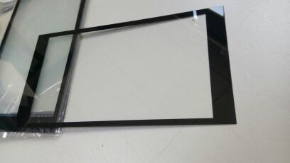 Various sizes of tempered glass panel display glass panel touch switch panel custom