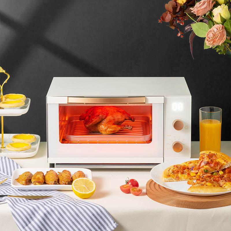 Finetek oven household baking bread multi-functional vertical mechanical temperature control 15 liters small capacity electric oven