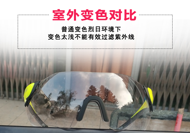 2019 mới cưỡi kính màu phim phân cực màu kính râm thể thao ngoài trời câu cá xe đạp chạy gió kính mắt nam
