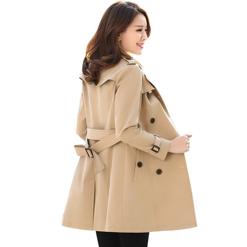 Trench pour femme DENG SIYUE en Polyester - Ref 3227616 Image 5