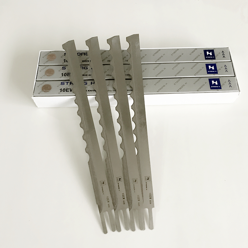 Cutting machine sawtooth blade strong letter 8EW 10EW wave knife 8 inch 10 inch alloy steel corrugated blade