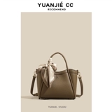 Демисезонная небольшая дизайнерская модная сумка на одно плечо, из натуральной кожи