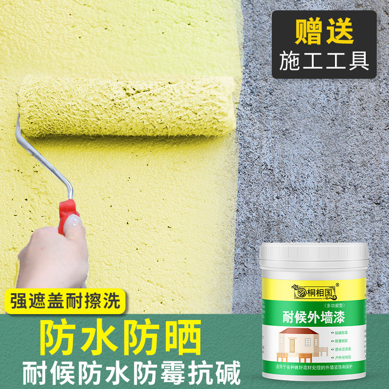 Exterior 墻 waterproof sun protection outdoor durable latex paint white