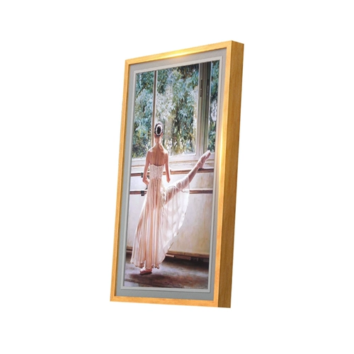 Цифровая фоторамка, умный деревянный электронный фотоальбом, 32, 49 дюймов