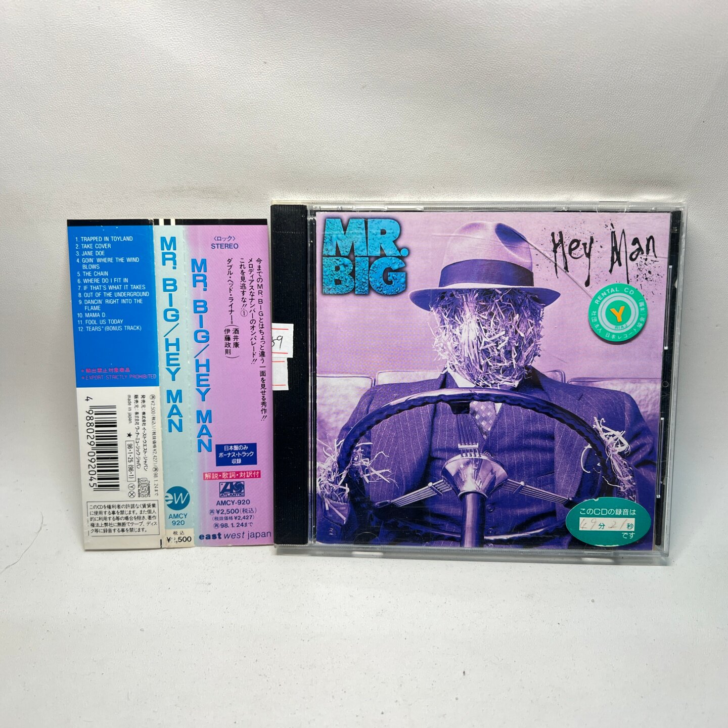 R Подлинный CD Mr Big Хард-рок, Хэви-метал, лейбл Mr Big Choir Band Изображение 1