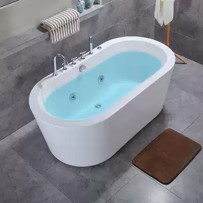 Factory direct European style Imperial Concubine seamless integrated bathtub double insulation adult household mini bath 1 2~1 8