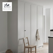 Jimei Sixiang wardrobe customization Modern simple overall wardrobe customization Overall customization Flat wardrobe customization