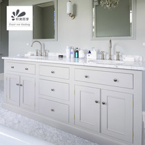 Accumulated Beauty Heath Overall Bath Cabinet Customised Nordic Minimalist Washroom Washing Cabinet Combined Full House Furnishing Design