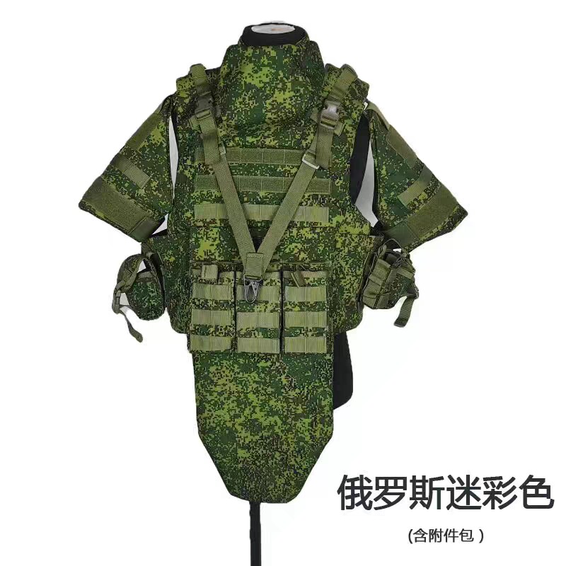 Orange Horse Cross-border Russian-style Small Green Man Full Defense Reengrave Russian Chia 6B45 Modular Tactical Vest Mobiles Chia Suit-Taobao