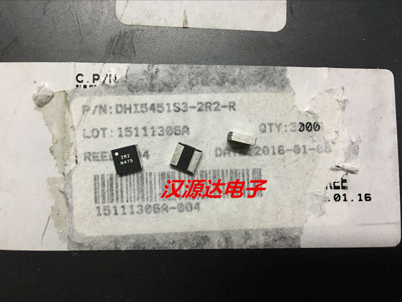DHI5451S3-2R2-R DHI5451S3-2R2-R 2 2UH 6A 5x5x2mm Mobile phone with magnetic powder core one body large current inductance