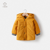 Male baby Even cap jacket thickened 2022 Winter style Childrens clothes boy girl cotton clothes jacket warm cotton jacket