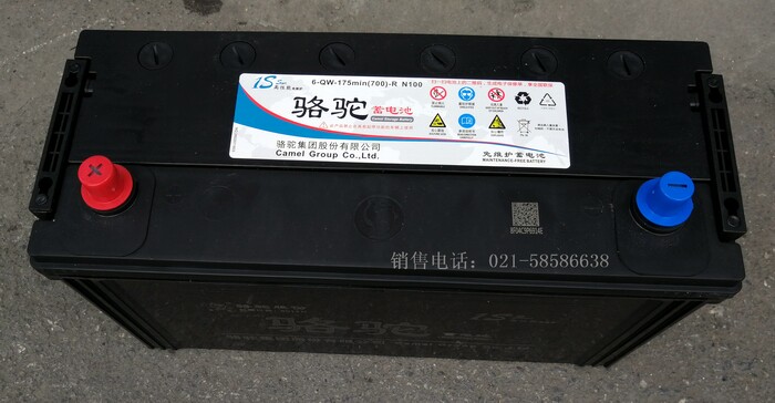Аккумулятор 6-qwlz-172min电瓶 12v100ah启动蓄电池 骆驼1s电瓶 100安时 Camel