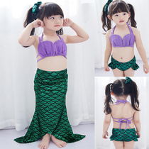 Children Mermaid Swimsuit Clothing Girls Princess Mermaid Tail Swimsuit Girls Beach Split Bikini