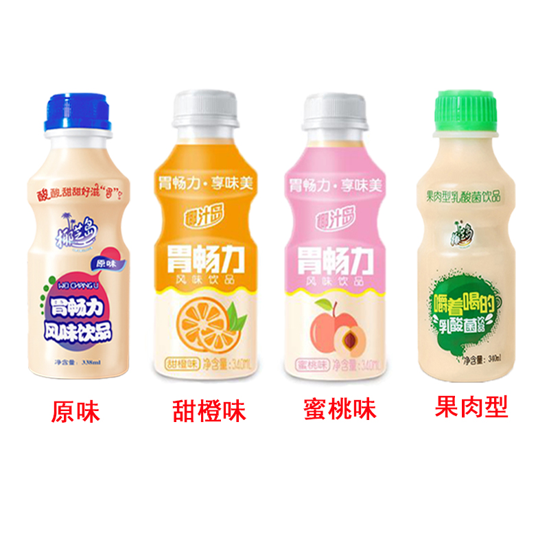 【椰汁岛】乳酸菌饮品338ml*12瓶