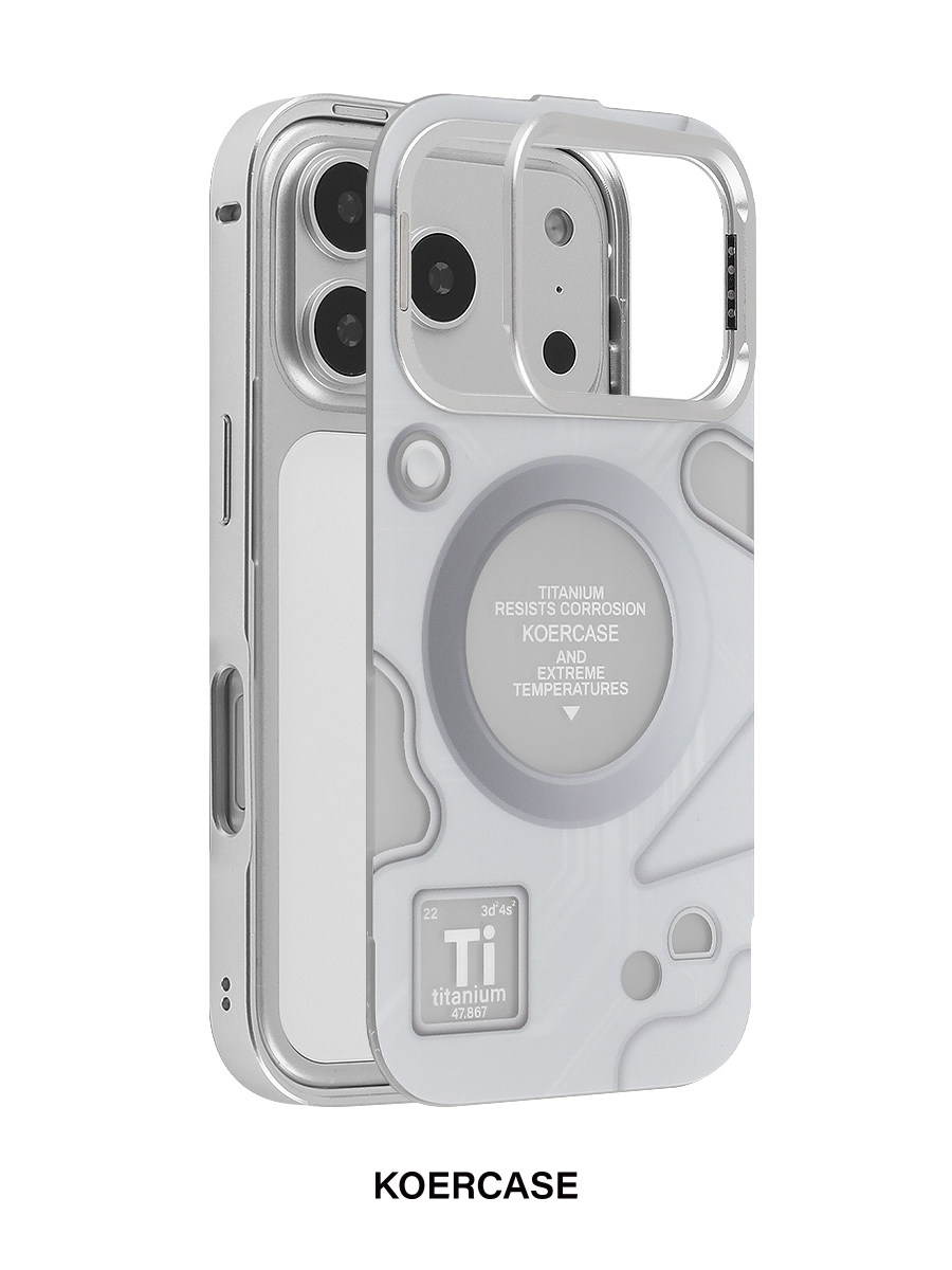 Titanium Element Graphic Stand iPhone Case