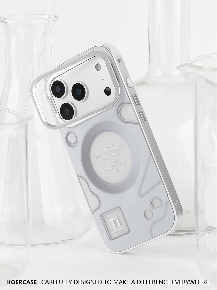 Titanium Element Graphic Stand iPhone Case