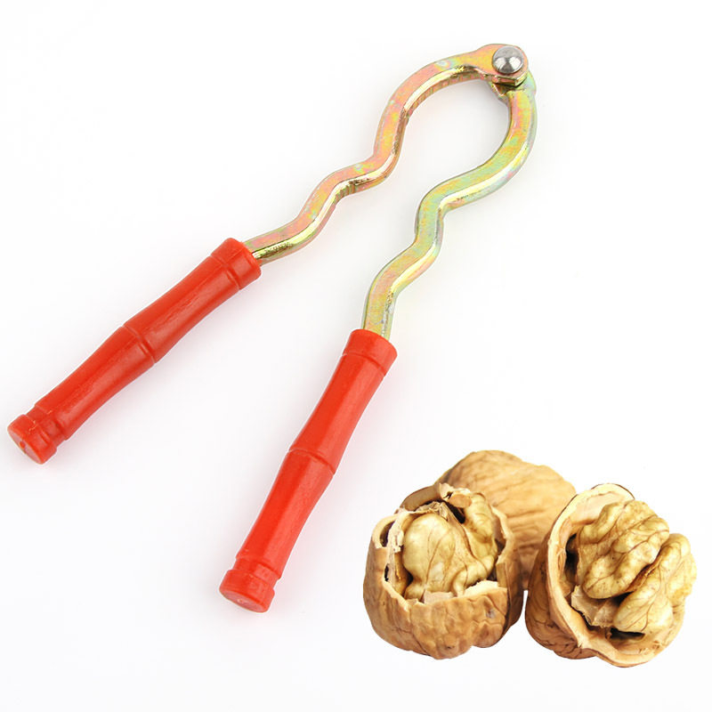 Tool for walnut clamp nut opening shell with small walnut pliers open fruit pliers Exfoliating walnut Peel Hazelnut Cracker Wholesale