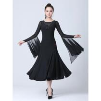 Dang Baolu danse with ballroom robe Morden dance performance race robe Grand Hem Skirt Suit Superior International Dance Dress