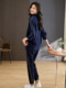 Casual sports suit for women in spring and autumn 2025 new autumn suit a complete set of fashionable and fashionable age-reducing sweatshirts two-piece set