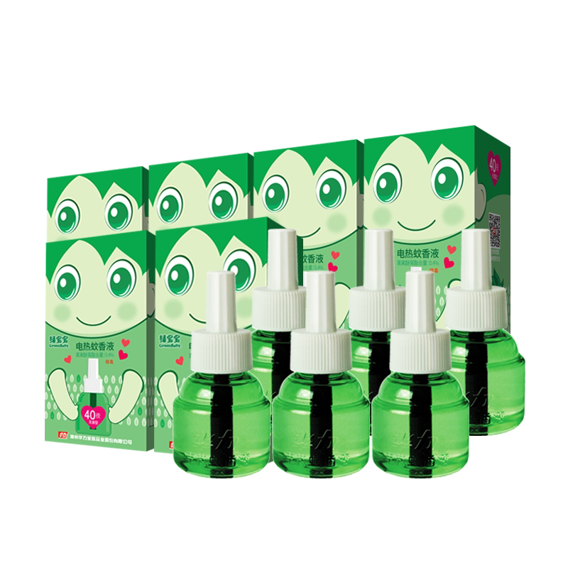 Huali electric mosquito repellent liquid set 6 bottles without heater No fragrance baby mosquito repellent liquid for pregnant women