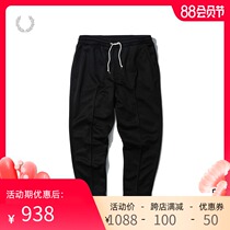 FRED PERRY menS CASUAL PANTS summer fashion wheat ear embroidery loose sports pants sweatpants tide F4557