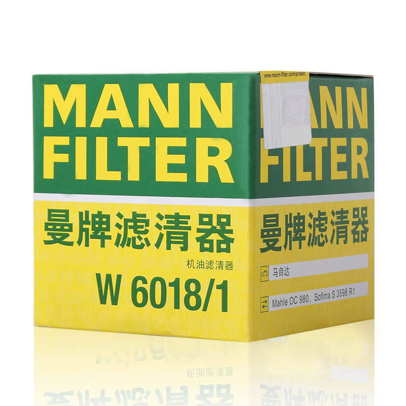 Mann oil filter lattice W6018 1 fits Mazda CX4 Artez CX5 Axela CX3 CX-30