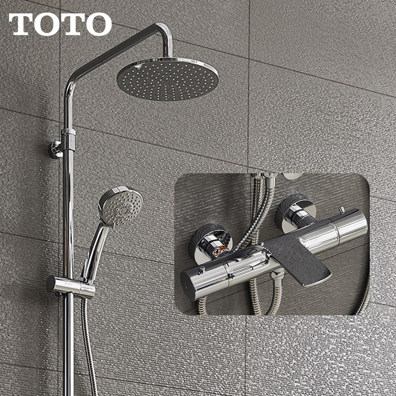 TOTO bathroom copper thermostatic shower shower set shower nozzle TBW01S05CVD TBV01402BAVD