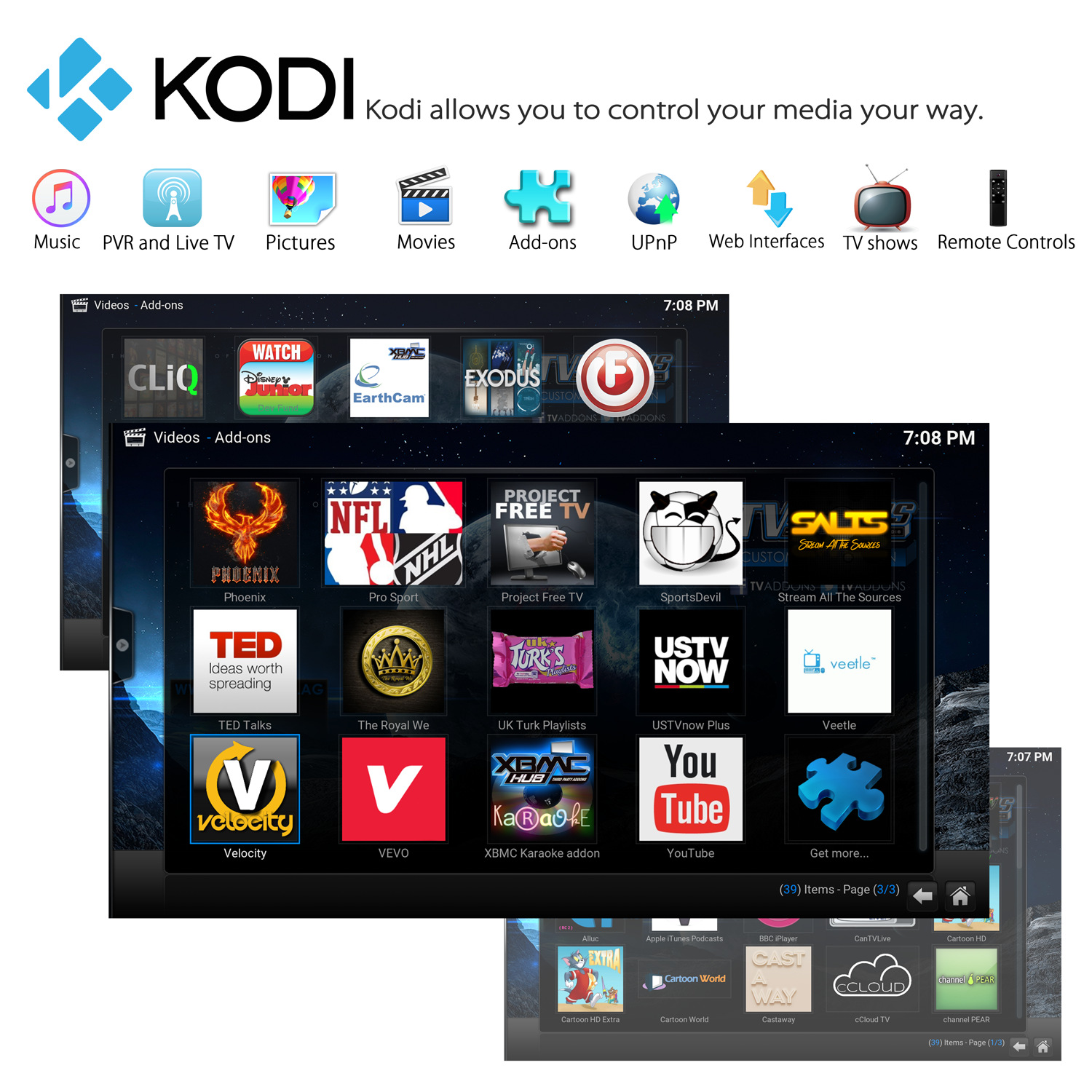 củ phát wifi tp link Mạng thông minh không dây set-top box 4K home wifi TV box HDD player HD player 4G phat wifi