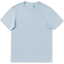 The texture is unrivaled and you won’t lose money if you buy it. 210g heavyweight casual round neck short-sleeved T-shirt for women pure cotton comfortable inner wear for men