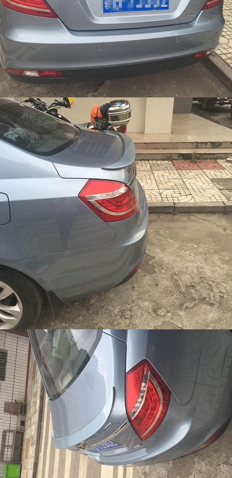 Áp dụng cho đuôi trang trí Geely Emgrand Dorsett EC718 715 cánh sau sửa đổi Emgrand miễn phí đấm áp lực đuôi - Sopida trên cánh lướt gió mazda 3 2020