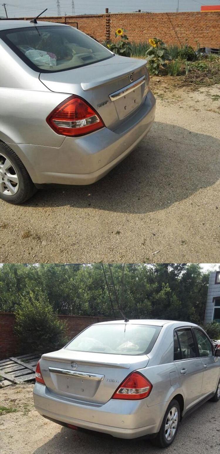 Áp dụng cho việc sử dụng Nissan Tiida cánh gió đuôi xe hơi