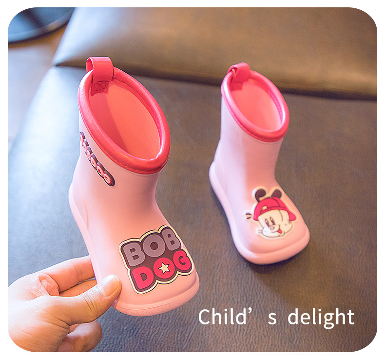 Детский нескользящий флисовый дождевик для мальчиков 